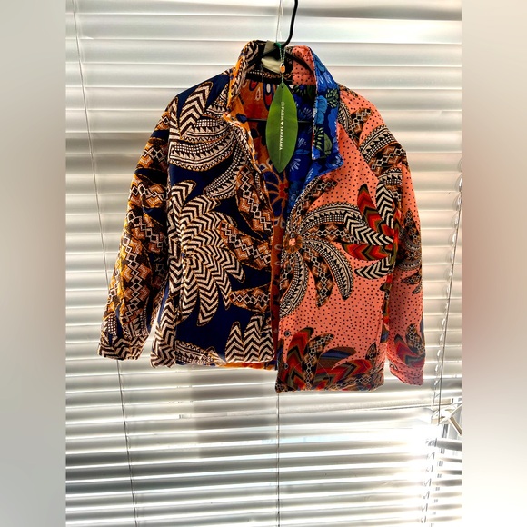 Farm Rio Reversible Yawanawa Puffer Jacket - Picture 4 of 4